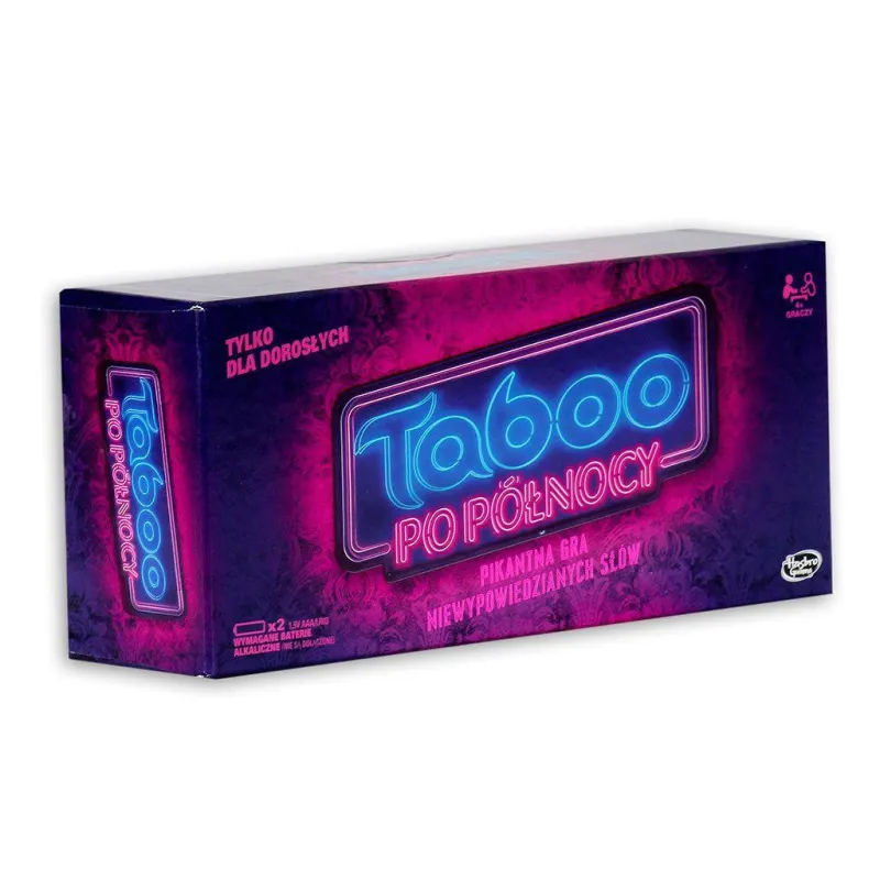 TABOO PO PÓŁNOCY PIKANTNA GRA TOWARZYSKA 18+ - Hasbro