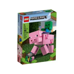 ŚWINKA I MAŁY ZOMBIE LEGO MINECRAFT 21157