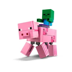 ŚWINKA I MAŁY ZOMBIE LEGO MINECRAFT 21157