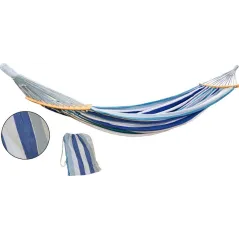 HAMAK OGRODOWY 2-OSOBOWY LUXE XXL 250X150 CM