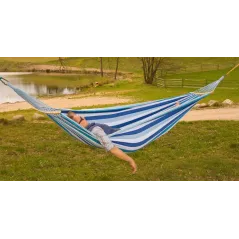 HAMAK OGRODOWY 2-OSOBOWY LUXE XXL 250X150 CM