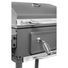 GRILL WĘGLOWY 6-8 OSÓB 42 x 31.3 CM ANGULAR SMART 11247A - Activa