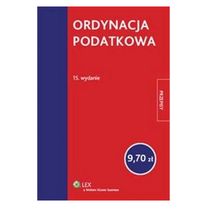 ORDYNACJA PODATKOWA