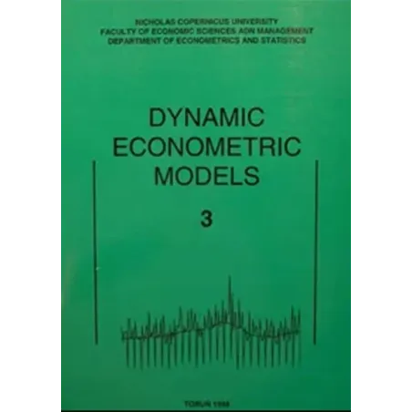 DYNAMIC ECONOMETRIC MODELS 3