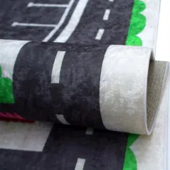 DYWAN DZIECIĘCY DROGA ULICE 160X220 CM ANTYPOŚLIZGOWY DO POKOJU