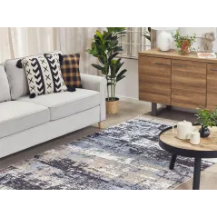 DYWAN NOWOCZESNY KONAKLI BELIANI 150X230 CM WZÓR GEOMETRYCZNY Z FRĘDZLAMI