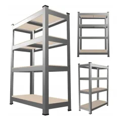 REGAŁ MAGAZYNOWY GARAŻOWY METALOWY 180X90X40 5 PÓŁEK 875 KG