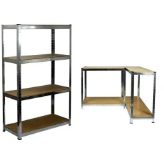 REGAŁ MAGAZYNOWY GARAŻOWY METALOWY 180X90X40 5 PÓŁEK 875 KG