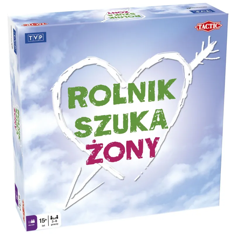 ROLNIK SZUKA ŻONY GRA PLANSZOWA 15+ - Tactic