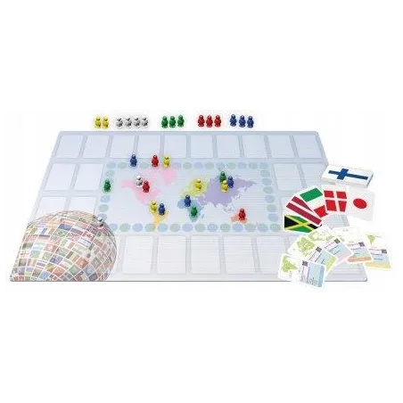 Wszystkie Państwa Świata Gra Planszowa 8+