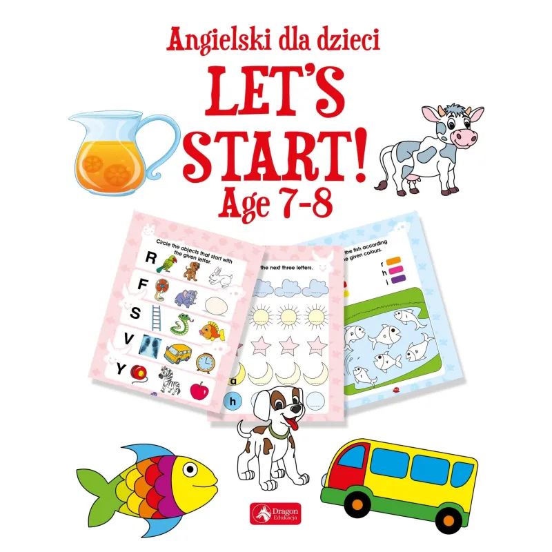 LETS START! ANGIELSKI DLA DZIECI 7–8 LAT - Dragon