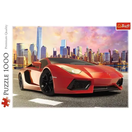 Przejażdżka O Zachodzie Słońca Puzzle 1000 Elementów 12+