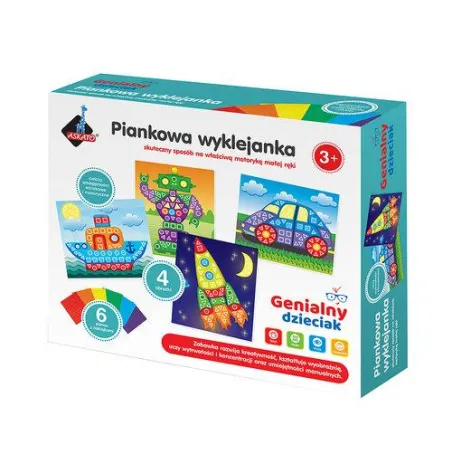 GENIALNY DZIECIAK PIANKOWA WYKLEJANKA ASKATO 3+
