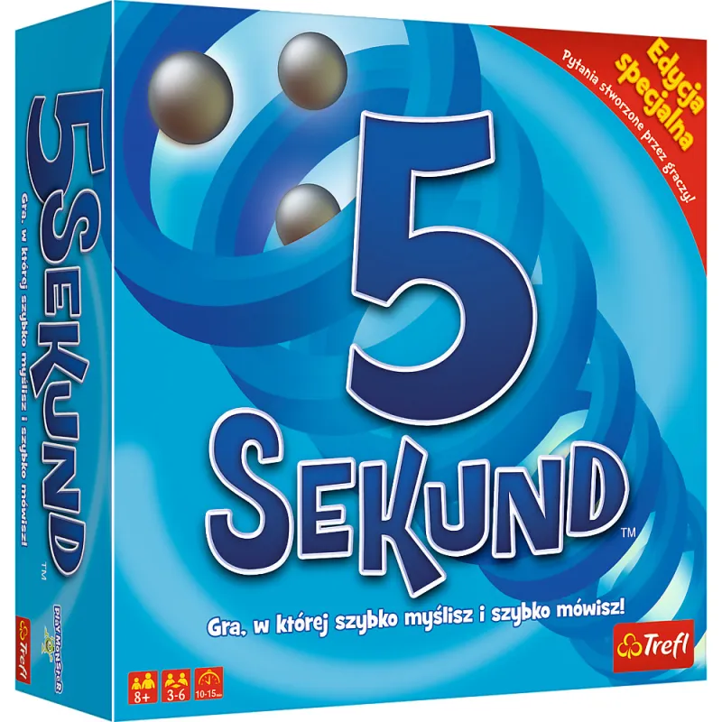 5 SEKUND EDYCJA SPECJALNA GRA TOWARZYSKA 8+ - Trefl