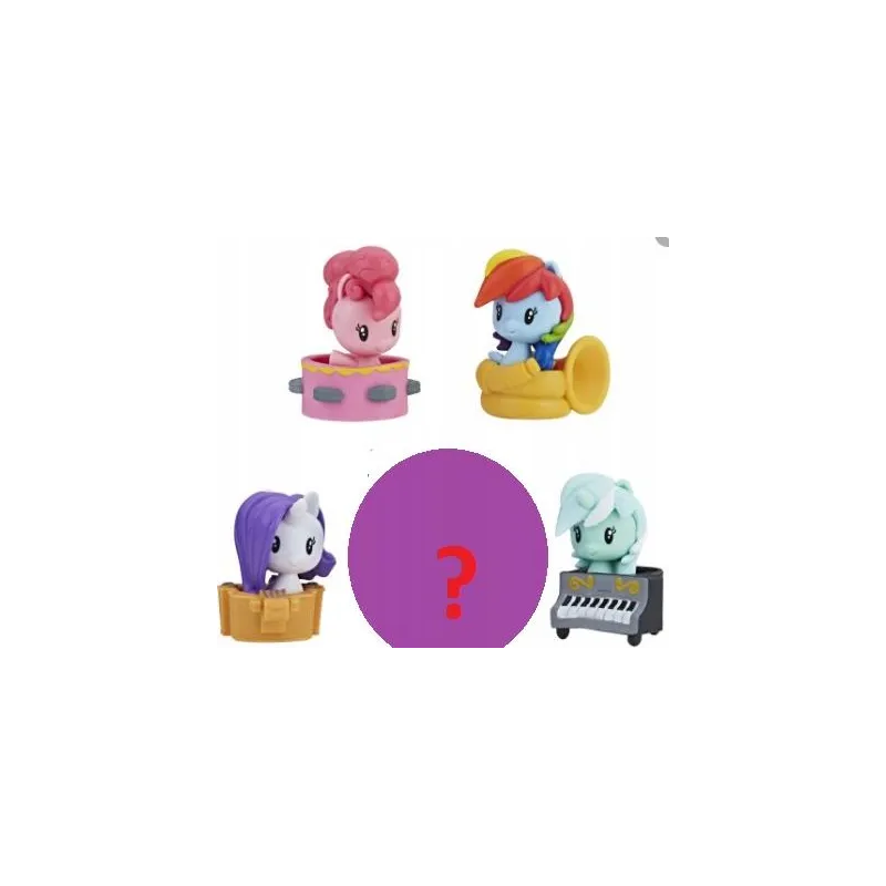 MY LITTLE PONY ZESTAW KOLEKCJONERSKI 5 FIGUREK HASBRO 4+