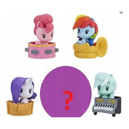 My Little Pony Zestaw Kolekcjonerski 5 Figurek Hasbro 4+