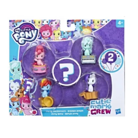 My Little Pony Zestaw Kolekcjonerski 5 Figurek Hasbro 4+