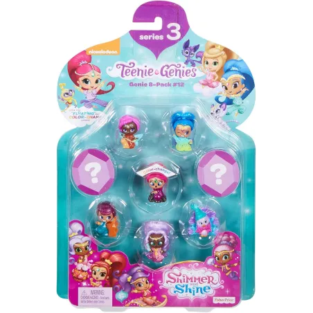 Shimmer And Shine Zestaw Figurek Dzinów Mattel 3+