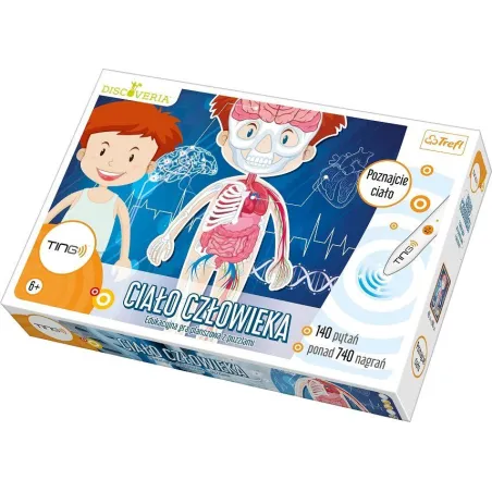 Ciało Człowieka Ting Gra Edukacyjna 6+