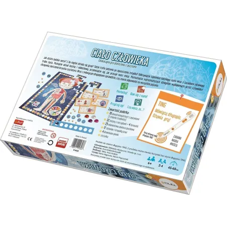 Ciało Człowieka Ting Gra Edukacyjna 6+