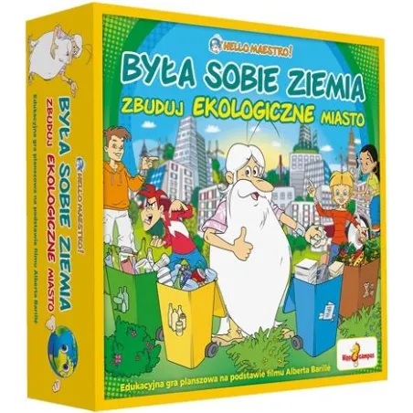 Była Sobie Ziemia Zbuduj Ekologiczne Miasto Gra Planszowa Trefl 7+