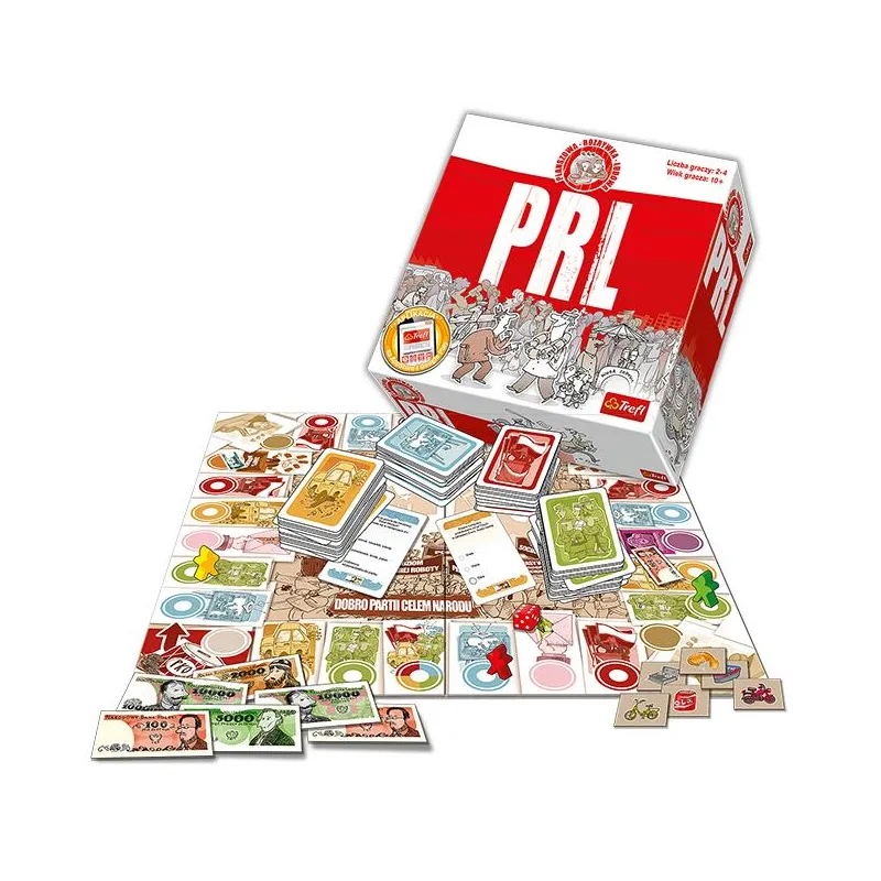 PRL PLANSZOWA ROZRYWKA LUDOWA GRA TREFL 10+