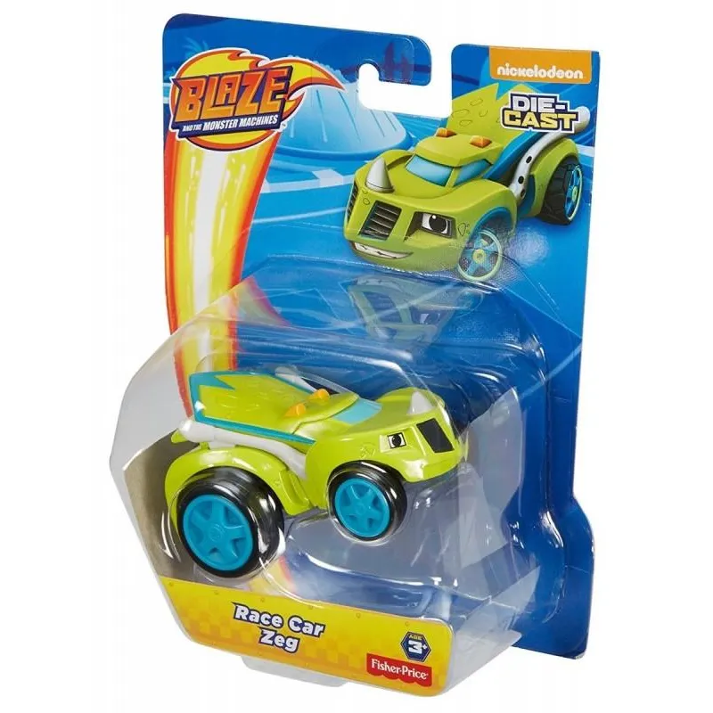 METALOWY SAMOCHÓD ZEG BLAZE RACE CAR 3+