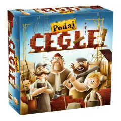 1. PODAJ CEGŁĘ GRA PLANSZOWA BUDOWANIE MIASTA 3D RODZINNA EGMONT 10+