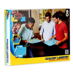 MAZE CRAZE GRA ZRĘCZNOŚCIOWA  LABIRYNT LOGICZNY AMBASSADOR 8+