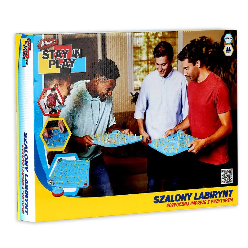 MAZE CRAZE GRA ZRĘCZNOŚCIOWA  LABIRYNT LOGICZNY AMBASSADOR 8+