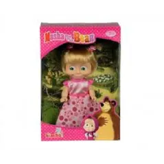 MASZA I NIEDŹWIEDŹ LALKA MASZA 12 CM W KOSTIUMIE 3+