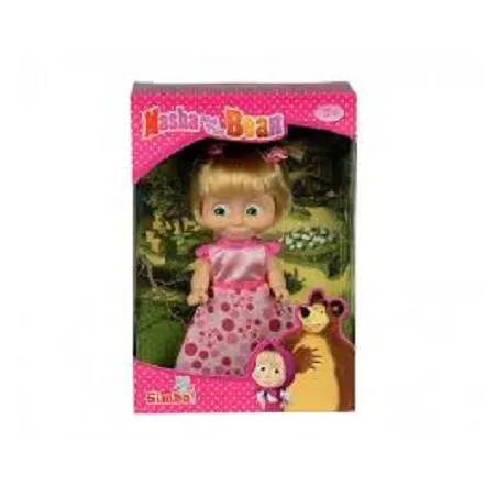 Masza I Niedźwiedź Lalka Masza 12 Cm W Kostiumie 3+