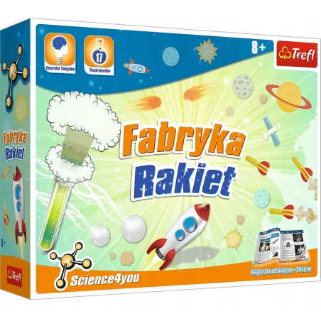 FABRYKA RAKIET SCIENCE4YOU ZESTAW EKSPERYMENTÓW DLA DZIECI TREFL 8+
