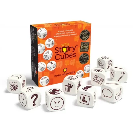 STORY CUBES GRA KOŚCIANA DLA DZIECI I RODZINY REBEL 6+