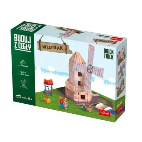 Wiatrak Klocki Kreatywne Ceglany Model Trefl Brick Trick 6+