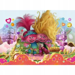 Puzzle Trolle 70 Elementów Glitter W Kuferku Trefl 4+