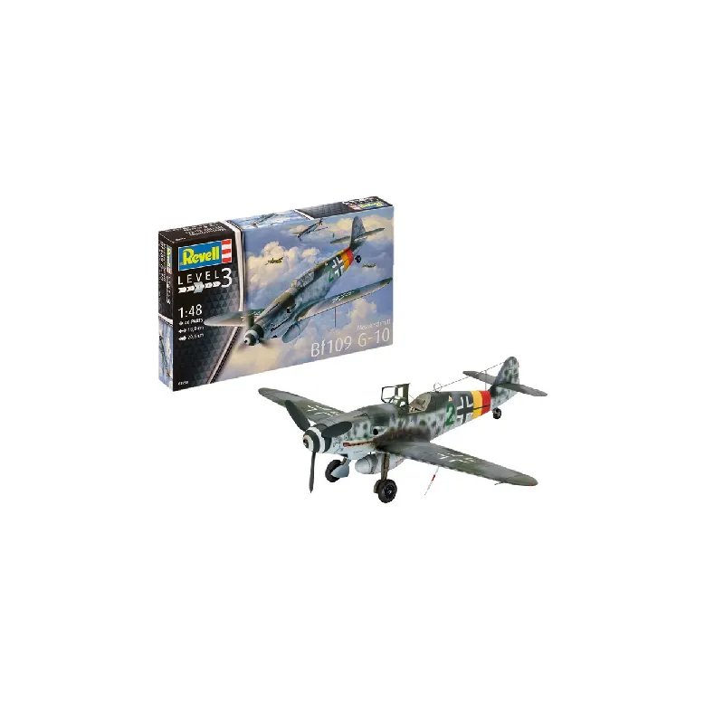 MODEL DO SKŁADANIA MESSERSCHMITT BF109 G-10 1:48 REVELL