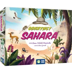 ODKRYWCY SAHARA GRA PLANSZOWA 6+ - Zielona Sowa