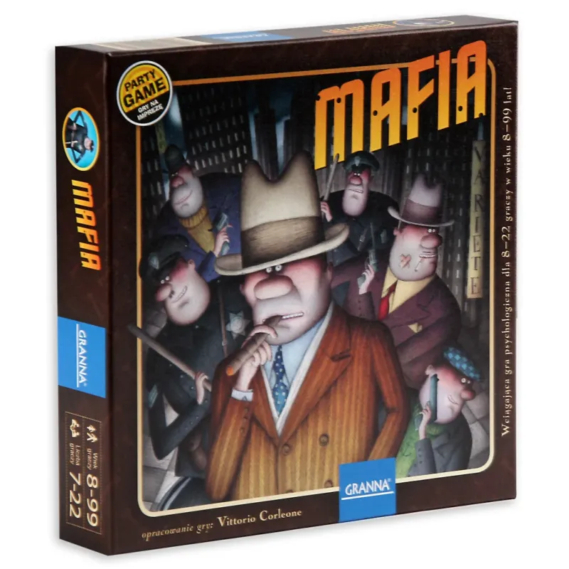 MAFIA GRA TOWARZYSKA GRANNA 8+