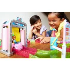BARBIE ON THE GO MYJNIA SAMOCHODOWA 4+