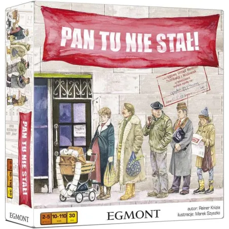 PAN TU NIE STAŁ! GRA PLANSZOWA EGMONT 10+