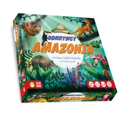 ODKRYWCY AMAZONIA GRA PLANSZOWA 6+ Anna Sobich-Kamińska