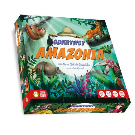 Odkrywcy Amazonia Gra Planszowa 6+
