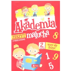 AKADEMIA MALUCHA 2 LATEK UCZY SIĘ LICZYĆ - Dragon