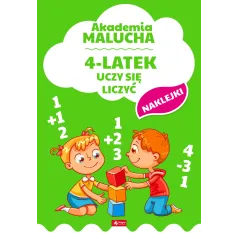 4-LATEK UCZY SIĘ LICZYĆ AKADEMIA MALUCHA - Dragon