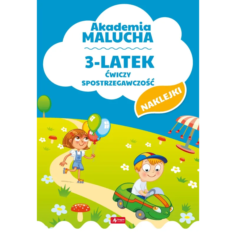 3-LATEK ĆWICZY SPOSTRZEGAWCZOŚĆ AKADEMIA MALUCHA - Dragon