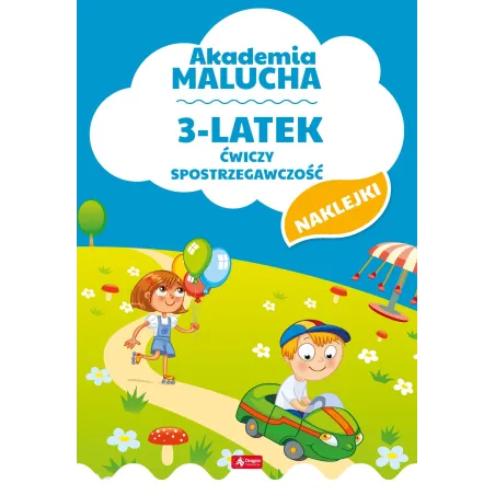 3-LATEK ĆWICZY SPOSTRZEGAWCZOŚĆ AKADEMIA MALUCHA - Dragon