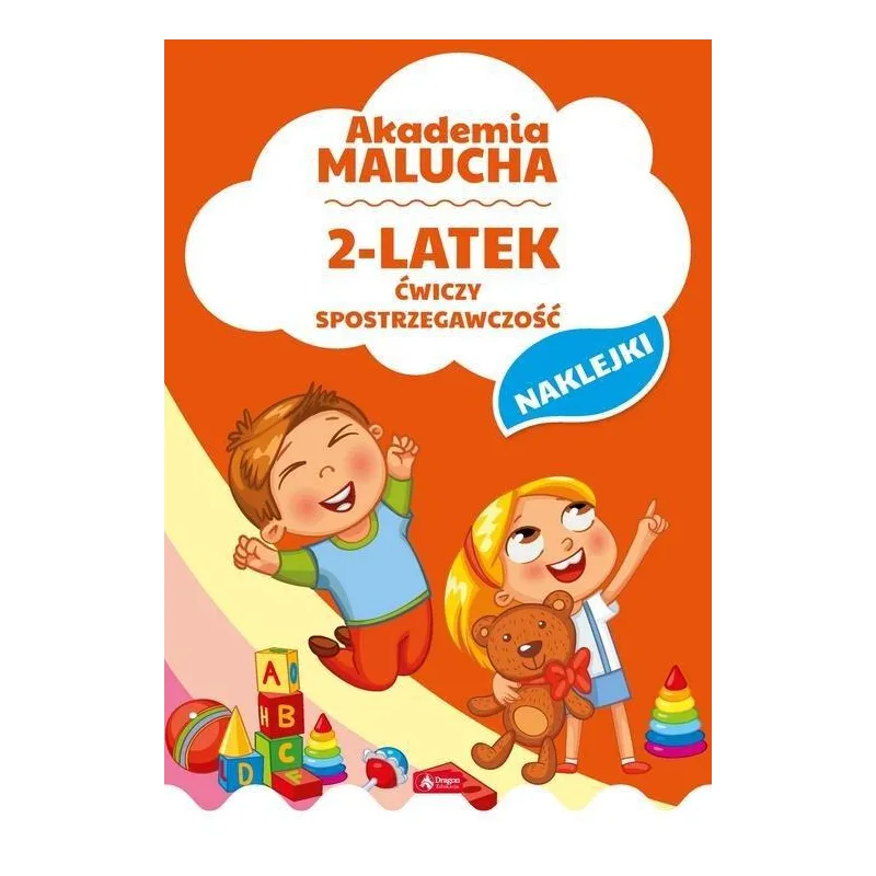 AKADEMIA MALUCHA 2-LATEK ĆWICZY SPOSTRZEGAWCZOŚĆ - Dragon