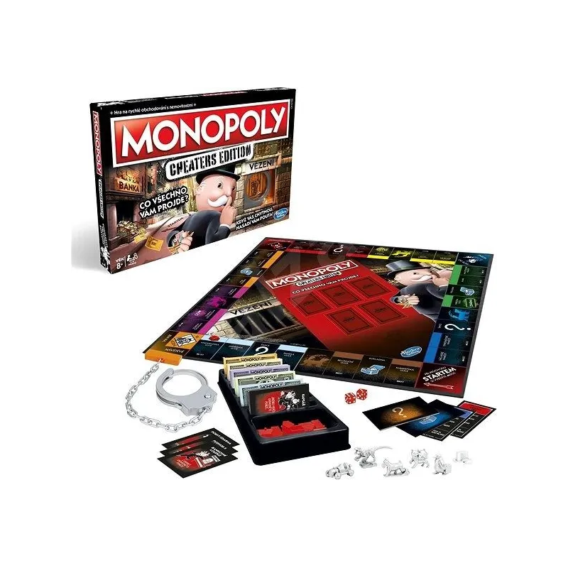 MONOPOLY CHEATERS EDITION GRA PLANSZOWA 8+