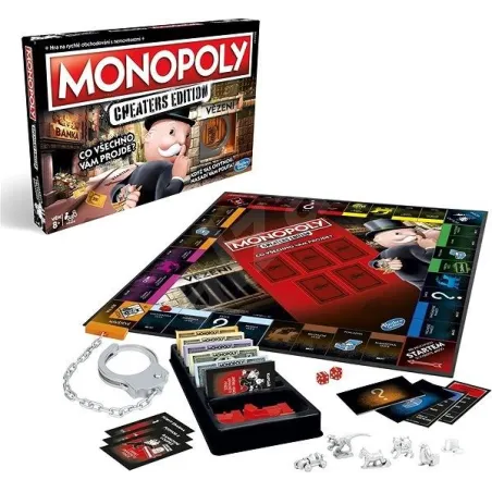 MONOPOLY CHEATERS EDITION GRA PLANSZOWA 8+